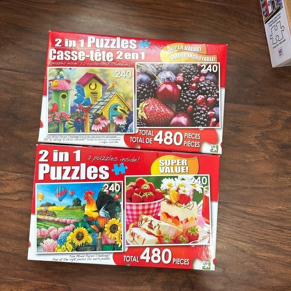 4 Jigsaw Image Puzzles
